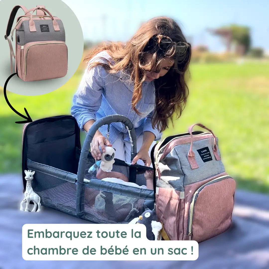 LAND - Le Sac 2 en 1 (langer + lit)